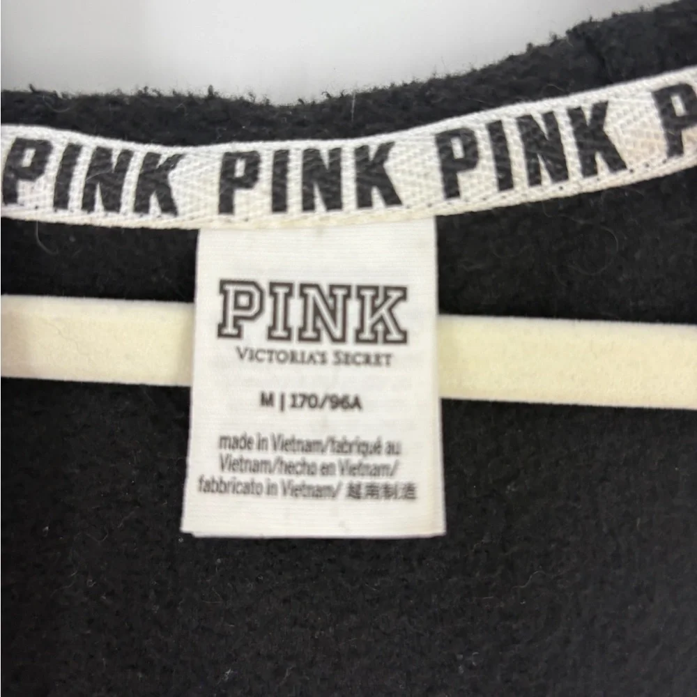 Victoria's Secret PINK Black Hoodie - Picture 3 of 6